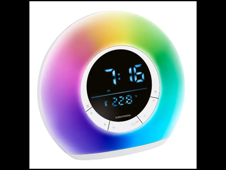 Wake up light met radio