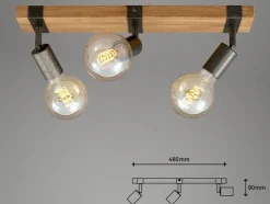 Wand- en plafondlamp