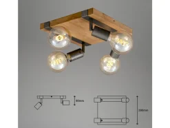 Wand- en plafondlamp