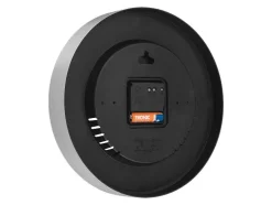 Wandklok met thermometer en hygrometer