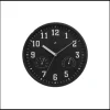 Wandklok met thermometer en hygrometer