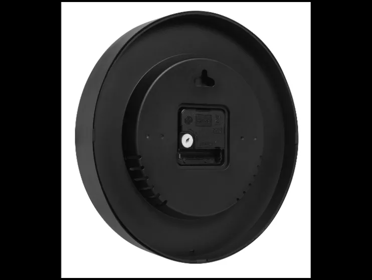 Wandklok met thermometer en hygrometer