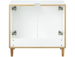 Wastafelonderkast met softclose-functie, wit