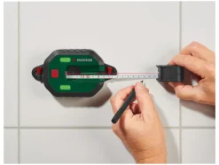 Waterpas met meetlint