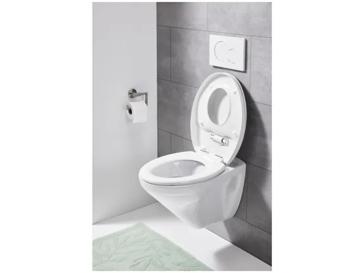 WC-zitting met geïntegreerde kinderzitting