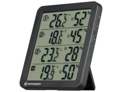 Weerstation met hygro- en thermometer