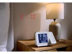 Wekker met projectie