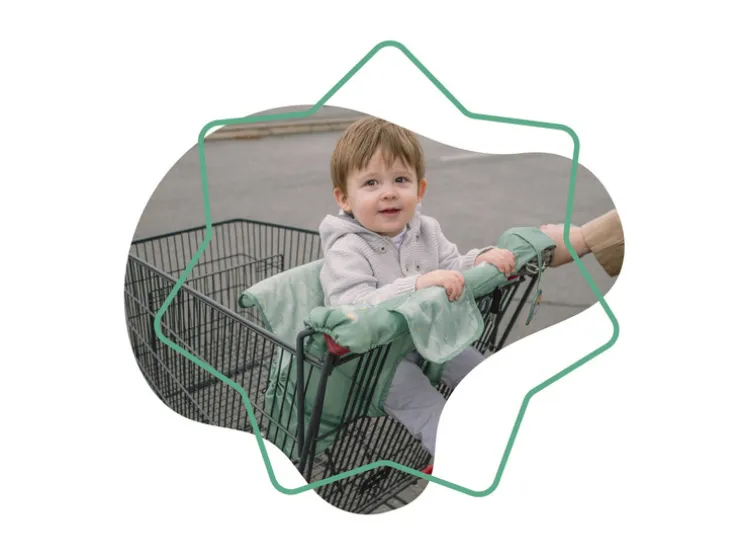 Winkelwagenzitje Safari